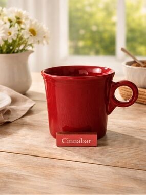 Fiestaware Cinnabar Ring Mug